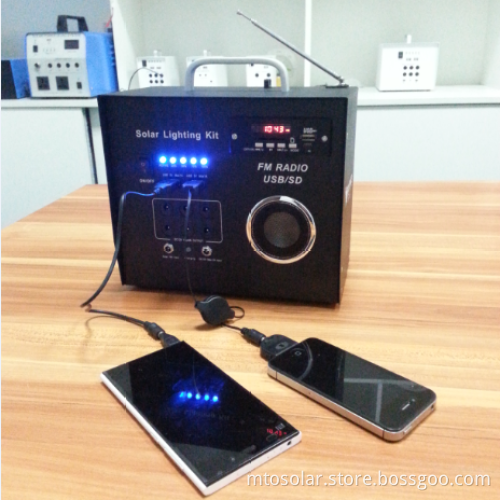 30w solar energy system with radio